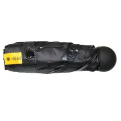 SERATA - Sombrilla Mini de Bolso Filtro Uv Manual Negro