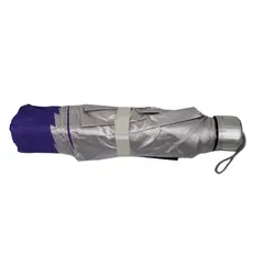SERATA - Sombrilla Dama Estándar Compacta Con Estuche Morado