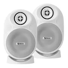 STEREN - Juego de 2 Bocinas Pasivas de 2 Vías 200 W Pmpo