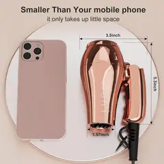 undefined - Secador de Viaje LURA Mini de Doble Voltaje con Difusor y Bolsa Incluida