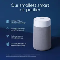 BLUEAIR - Purificador de Aire HEPASilent con Filtro de Carbón Activado y Control por WiFi