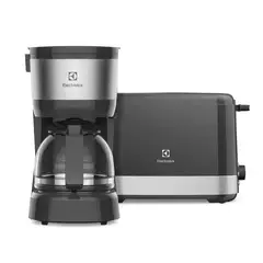 ELECTROLUX - Combo Cafetera 15 Tazas + Tostador de Pan