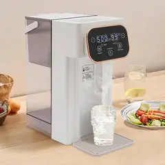 GOSHET - Dispensador de Agua Caliente Instantáneo 3L con Control de Temperatura y Bloqueo de Seguridad