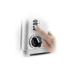 CUISINART - Tostadora de 4 Rebanadas CPT-180 Acero Inoxidable con Controles Independientes