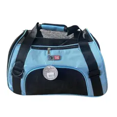 COLMASCOTAS - Cargador para Mascotas Talla S Azul 44x20x27cm