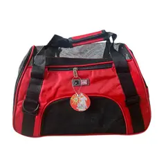 COLMASCOTAS - Cargador para mascotas talla s rojo 44x20x27cm
