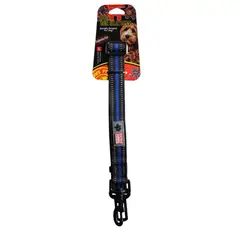 COLMASCOTAS - Correa para carro cinturon de seguridad azul 50-75cm