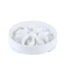 COLMASCOTAS - Comedero para perros ansiosos blanco xl 28x5cm