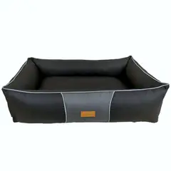 PETIZOOS - Cama en Lona Impermeable para Perro Yumbo roja 130x96x30cm