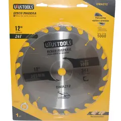 UYUSTOOLS - Disco para Madera 12 pulgadas x 24 Dientes