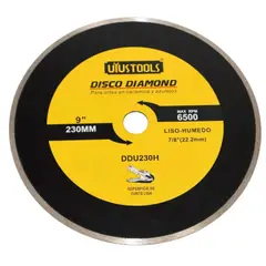 UYUSTOOLS - Disco Diamantado Continuo 9 Pulgadas