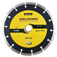 UYUSTOOLS - Disco Diamantado Segmentado 6 Pulgadas