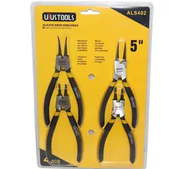 UYUSTOOLS - Set X 4 Piezas Pinzas para Pines 5 Pulgadas
