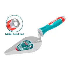 TOTAL TOOLS - Cuchara Punta Redonda para Albañil 8" (200mm)