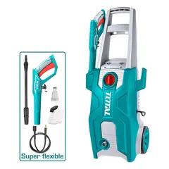 TOTAL TOOLS - Hidrolavadora 160bar 2320 PSI 6l/min 2000W 110V + Accesorios
