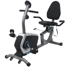 ULTIMATE FITNESS - Bicicleta Estática R330 Pro Magnética Ise Color Gris - 100 kg