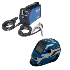 ELITE - Soldador Inversor 140amp 110/220v+Careta