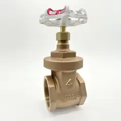 undefined - Valvula de Compuerta Red White Tipo Pesado Fig. 206a Rosca Npt 125 Psi Vapor 200 Psi Agua 4"