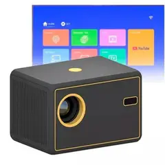 52 BITS - Proyector Android Video Beam 3500lm Autoenfoque Wifi Color Negro