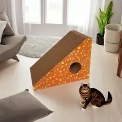 PETIZOOS - Rascador Para Gato Triangulo
