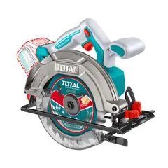 TOTAL TOOLS - Sierra Circular 6-1/4 Pulgadas 165 mm Baterías 20V 5200 RPM sin Cargador ni Batería
