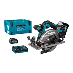 MAKITA - Sierra Circular de Magnesio Inalámbrica Xgt Bl Aws de 40 V Máx 165 mm (6-1/2")