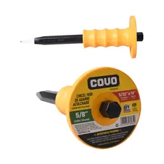 COVO - Cincel de Agarre Acolchado 5/32" x 10"