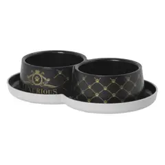MODERNA - Comedero Para Gato Doble Trendydinner 350ml Luxuriou
