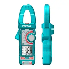 TOTAL TOOLS - Multímetro Digital de Pinza 400mv/4V/40V/600V 4A/40A/400A AC/DC