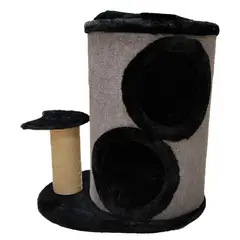 PETIZOOS - Gimnasio Para Gato Cueva Negro Patizoos