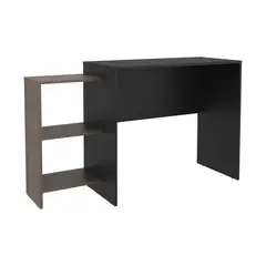 JUST HOME COLLECTION - Escritorio Stella Biblioteca Baja (1c) Wengue + Milan 77.1x125.7x42.2 cm