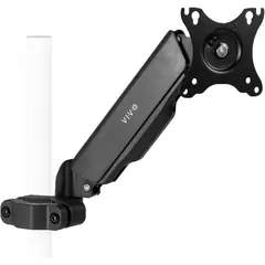 VIVO - Brazo Neumático Para Monitor De 17 a 32 Pulgadas Con Montaje En Poste