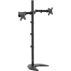 VIVO - Soporte Dual Ajustable para Monitores de Escritorio