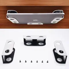 undefined - Soporte de Aluminio para Laptop Bajo el Escritorio Ahorro de Espacio