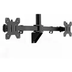 VIVO - Soporte De Pared Doble Para Monitores Ultraanchos De 27 a 38 Pulgadas Con Brazos Telescópicos