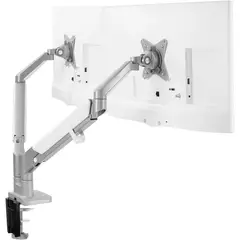 VIVO - Brazo Neumático Doble para Monitores De 17 A 32 Pulgadas Brazos en Aluminio