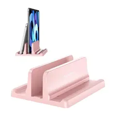 VAYDEER - Soporte Vertical Ajustable Rosado Orden y Ahorro de Espacio