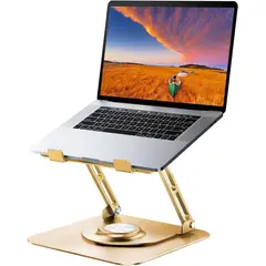 JOYEKY - Soporte Ajustable para Laptop con Rotación de 360° y Capacidad de Carga de 10.9 kg