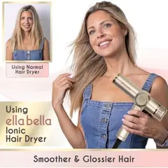 undefined - Secador de Pelo Iónico Profesional Ella Bella con Difusor y Control Inteligente