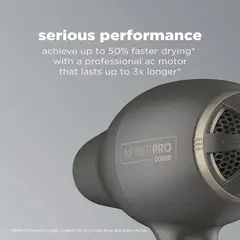 CONAIR - Secador de Pelo Profesional con Tecnología FloMotion y Difusor