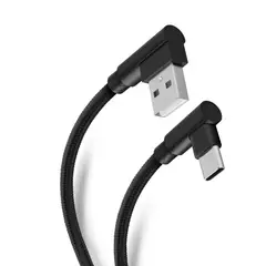 STEREN - Cable USB a USB C Conectores 90 1.2m