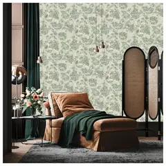 DECO DEPOT - Papel Colgadura Floral Verde