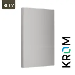 KROM - Tapa Ciega Bety Plateado