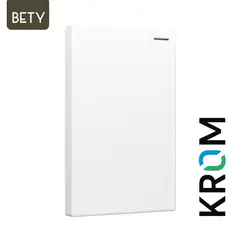 KROM - Interruptor Conmutable Bety Blanco