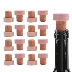 AGLOMERADOS Y TAPONES - Tapones de Corcho California en Forma de T para Botellas de Licor set x100 Unidades