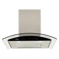 HACEB - Campana Tipo Península Vidrio En Acero Inoxidable 60 cm 3 Velocidades
