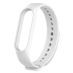 GENERICO - Repuesto Manilla Pulso Reloj Smartband Fit M3 M4 M5 M6 M7 Blanco