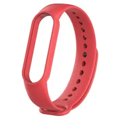 GENERICO - Repuesto Manilla Pulso Reloj Smartband Fit M3 M4 M5 M6 M7 Rojo