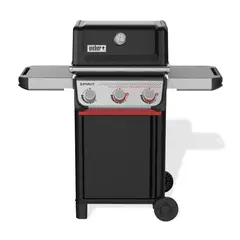 WEBER - Asador A Gas 3 Quemadores Con Bandejas Laterales 122x117x67cm Spirit E-325 Sear Zone