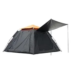 TERRA FORCE - Carpa Semi-automática 2-3p Morrillos Color Negro